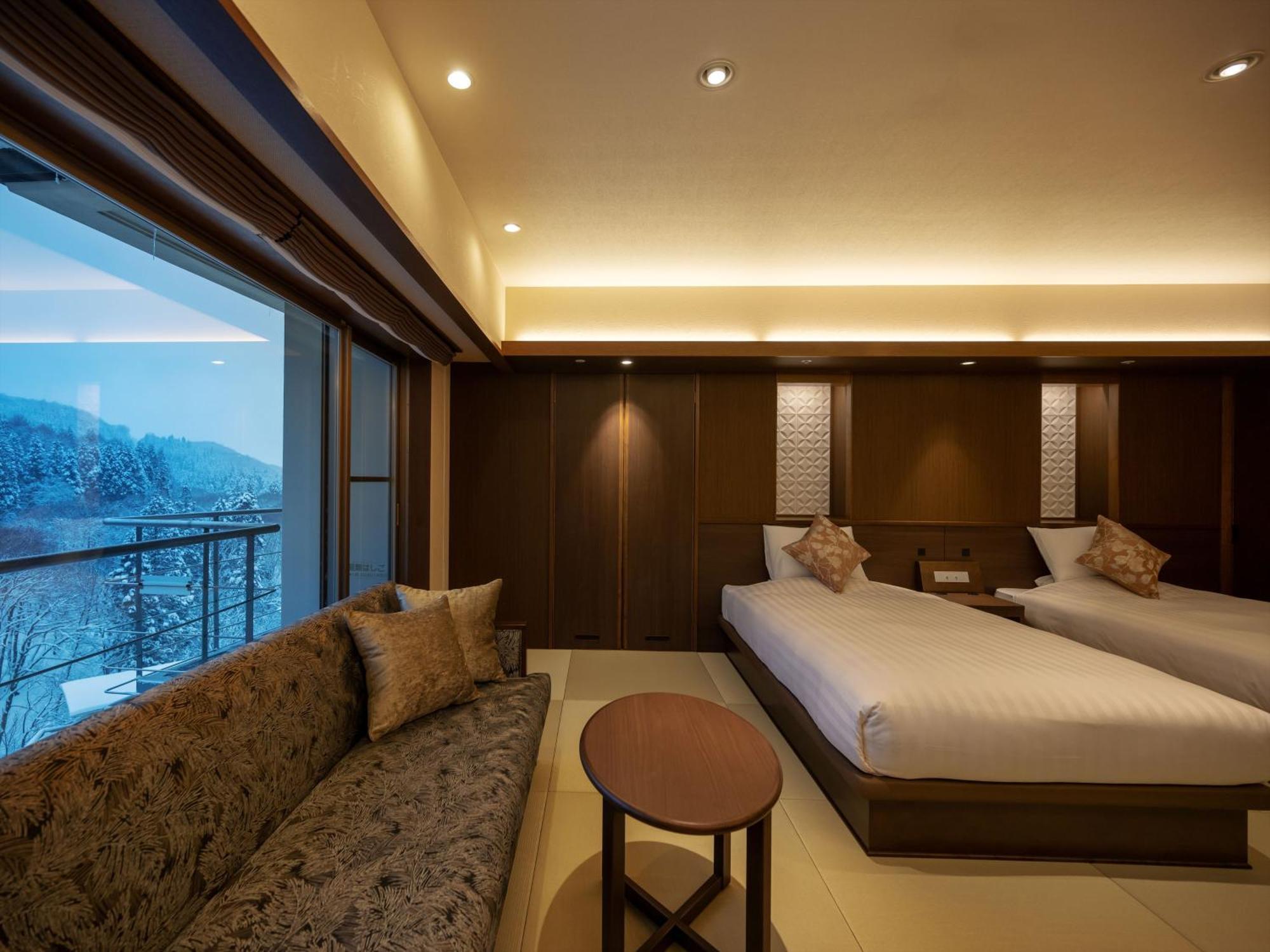 Zao Shiki No Hotel Yamagata  Zimmer foto